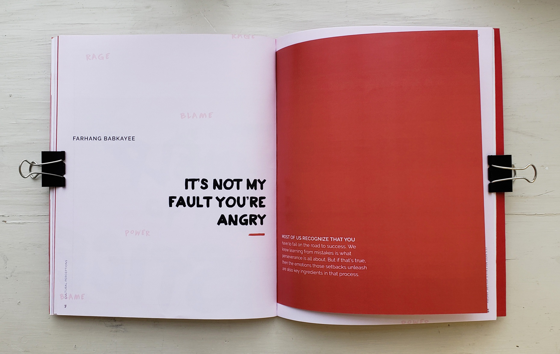 Cultural Perceptions of Anger