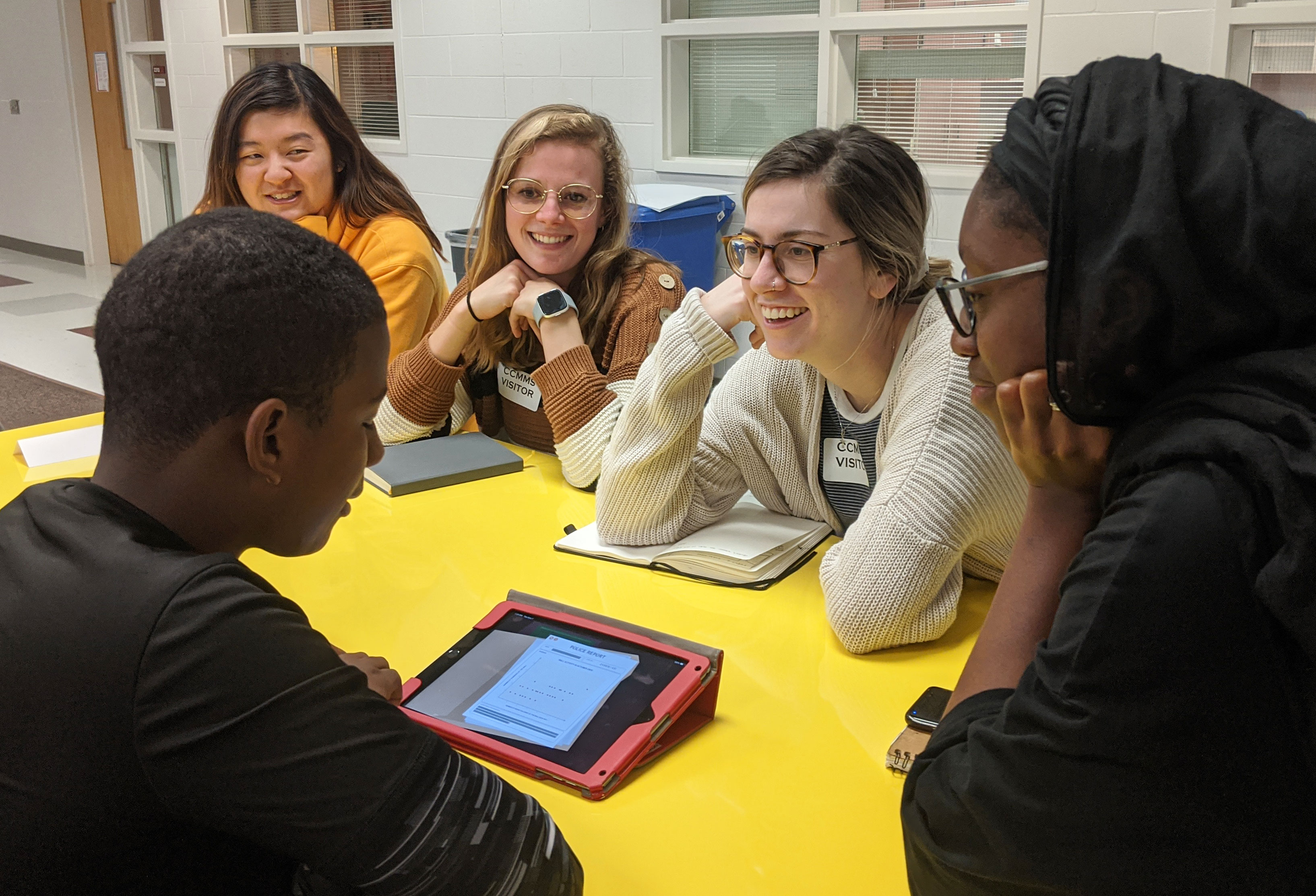 User Testing at Centennial Middle School